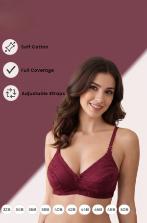 Cotton Comfort Bra Non-Wired